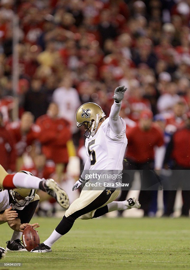 New Orleans Saints v San Francisco 49ers