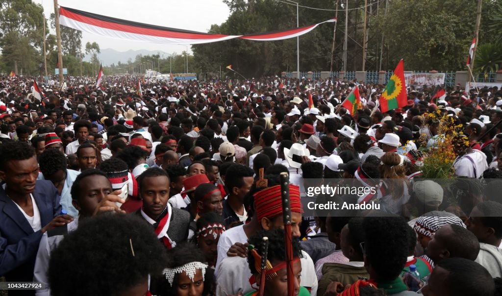 Ireecha Thousands of Oromo people attend the