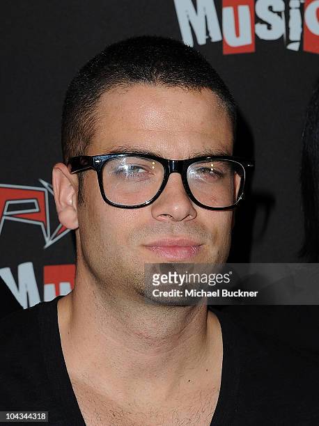 Actor Mark Salling attends the "AXE Music One Night Only" concert series featuring Weezer at Dunes Inn Motel - Sunset on September 21, 2010 in...