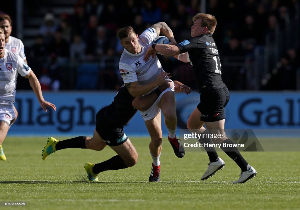 Saracens v Gloucester Rugby - Gallagher Premiership Rugby