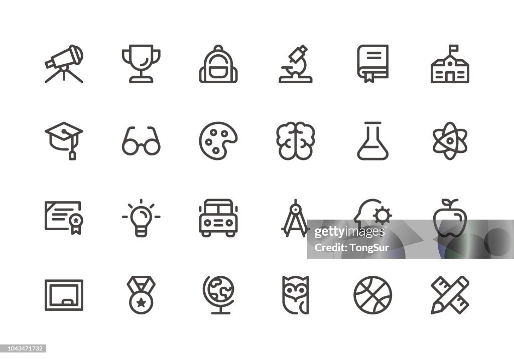 Education - Line Icons