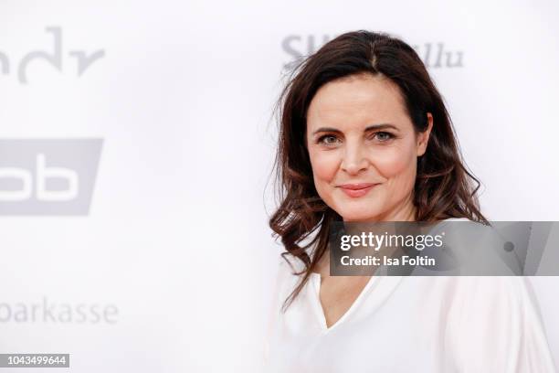 German actress Elisabeth Lanz during the Goldene Henne on September 28, 2018 in Leipzig, Germany.