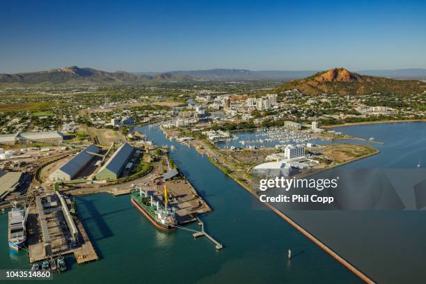 townsville port - headland stock pictures, royalty-free photos & images