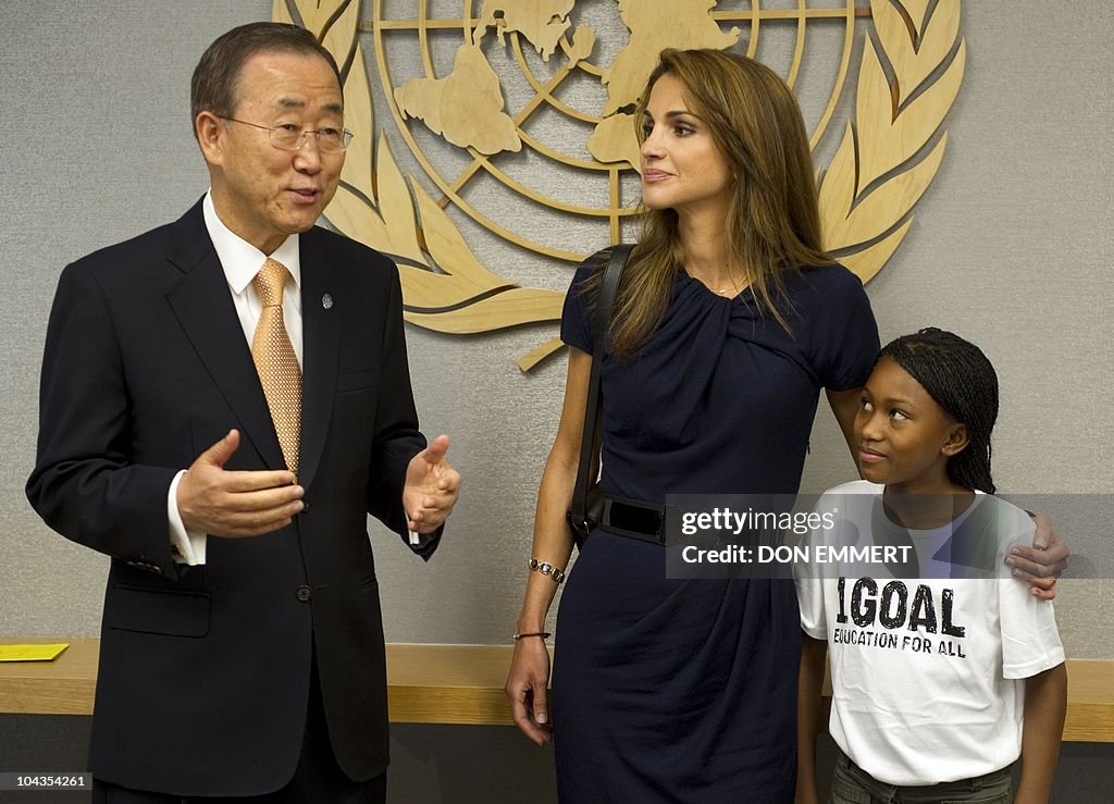 The United Nations Secretary General Ban