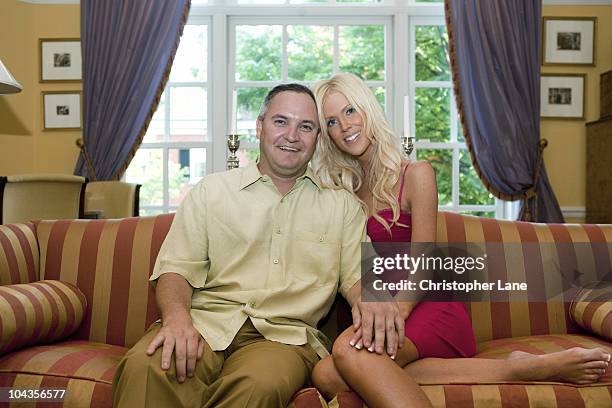 Real Housewives of DC housewife and her husband Michaele Salahi and Tareq Salahi are photographed for a Self Assignment.