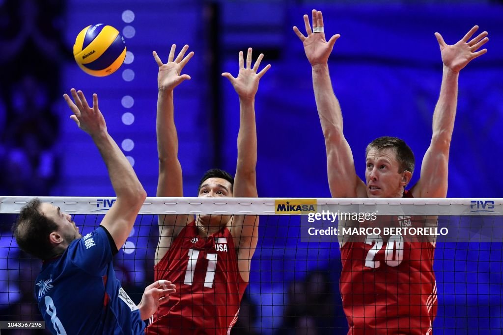 VOLLEYBALL-WORLD-CUP-SERBIA-USA