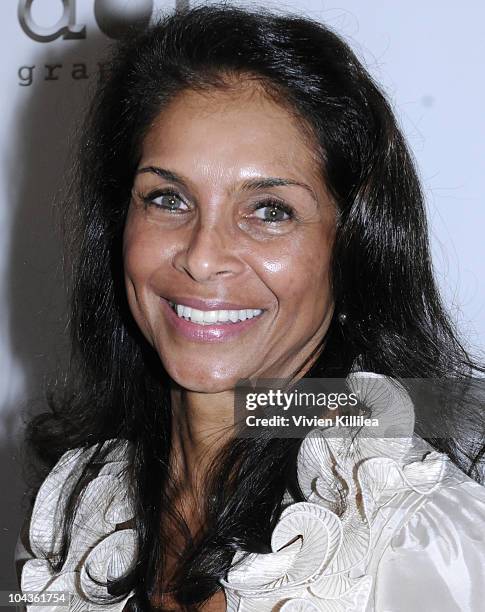 Jeanne Ashe attends the 10th Annual Harold Pump Foundation Gala - Arrivals at the Hyatt Regency Century Plaza on August 12, 2010 in Century City,...