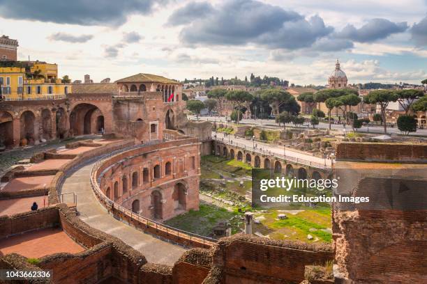 Rome, Italy Trajans Forum The Historic Centre of Rome is a UNESCO World Heritage Site.