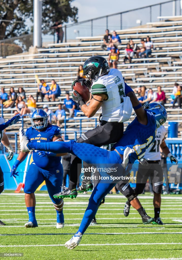 COLLEGE FOOTBALL: SEP 29 Hawaii at San Jose State