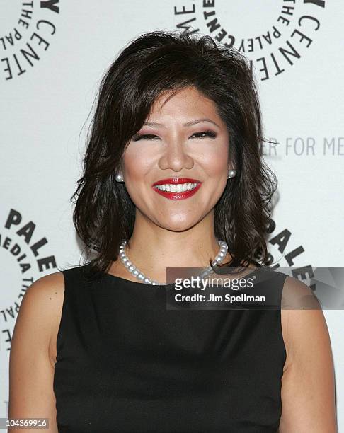 Personality Julie Chen attends the "Blue Bloods" screening at The Paley Center for Media on September 22, 2010 in New York City.