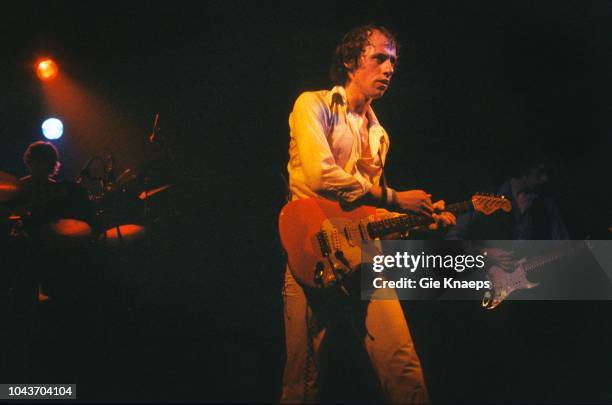 Dire Straits, Mark Knopfler, David Knopfler, Pick Withers, Zaal Lux, Herenthout, Belgium, 12th October 1978.