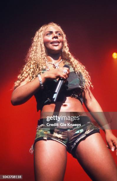 Lil' Kim, Ancienne Belgique , Brussels, Belgium, 28th June 2001.