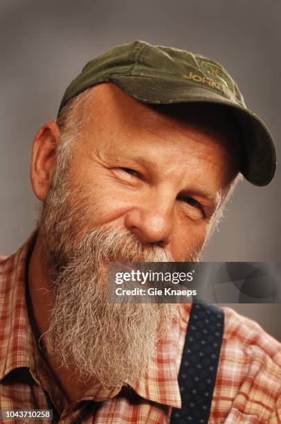 Portrait of Seasick Steve, Humo's Pop Poll de Luxe, Sportpaleis, Antwerp, Belgium, 19th March 2007.