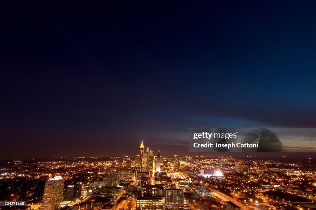 Atlanta Skyline from Atlantic Center