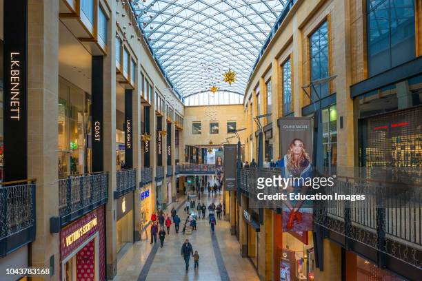 The Grand Arcade shopping center, in Cambridge, England, UK.