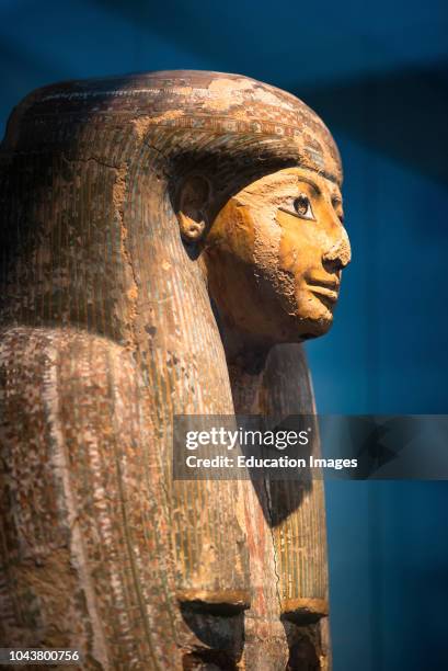 British Museum Egyptian Mummy London UK.