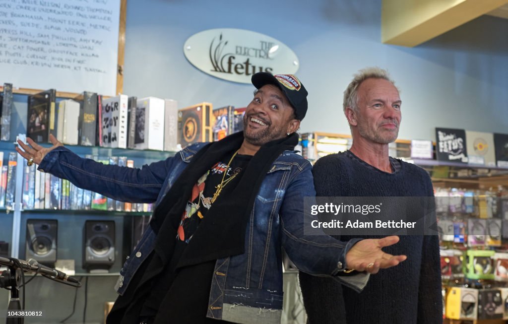 Sting & Shaggy In-store Signing - Minneapolis, MN