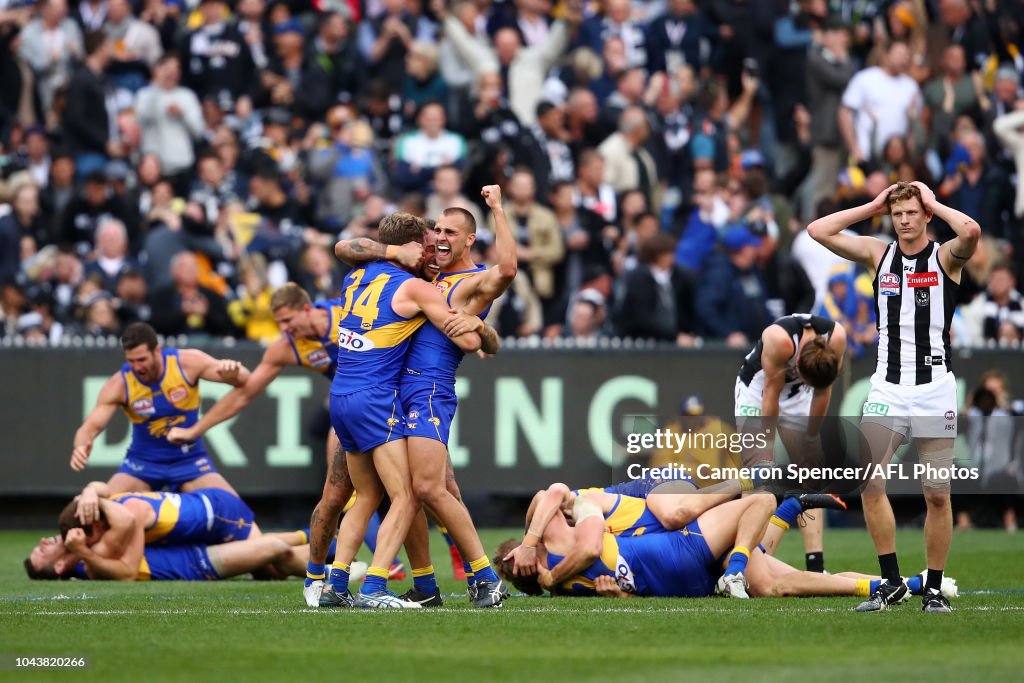 2018 AFL Grand Final - West Coast v Collingwood