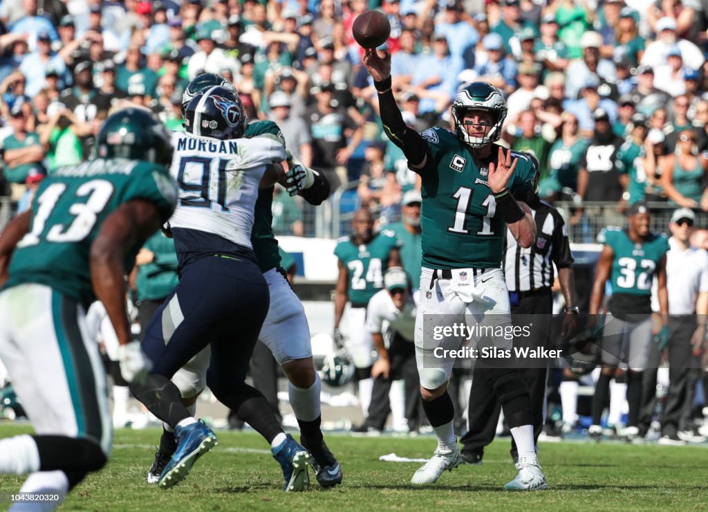 Philadelphia Eagles v Tennessee Titans