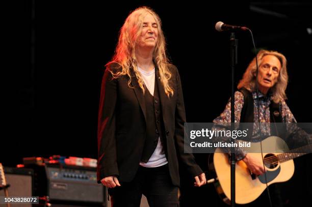 Patti Smith, Patti Lee Smith - die amerikanische Punk- und Rockmusikerin, Singer-Songwriterin, Fotografin, Malerin und Lyrikerin sowie Godmother of...