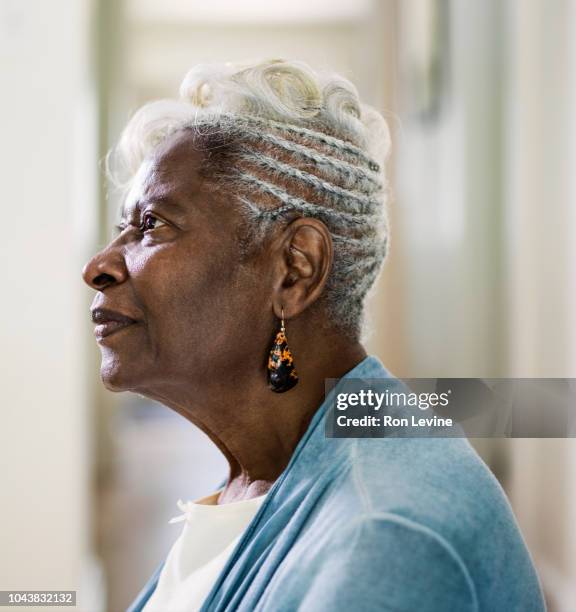 3,882 Side Profile Old Woman Stock Photos, High-Res Pictures, and