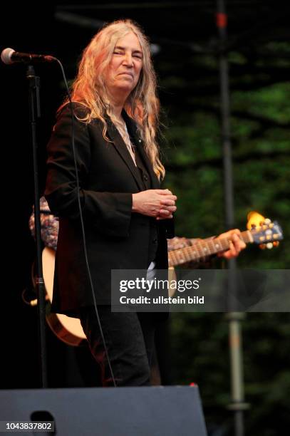 Patti Smith, Patti Lee Smith - die amerikanische Punk- und Rockmusikerin, Singer-Songwriterin, Fotografin, Malerin und Lyrikerin sowie Godmother of...