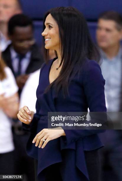 Meghan, Duchess of Sussex attends the Coach Core Awards held at Loughborough University on September 24, 2018 in Loughborough, England.