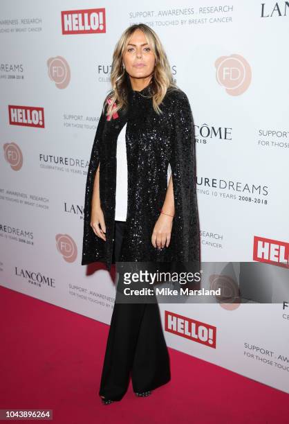Patsy Kensit arrives at 'TEN - A Decade of Dreams at London Palladium on September 30, 2018 in London, England. The Event is in aid of Breast Cancer...