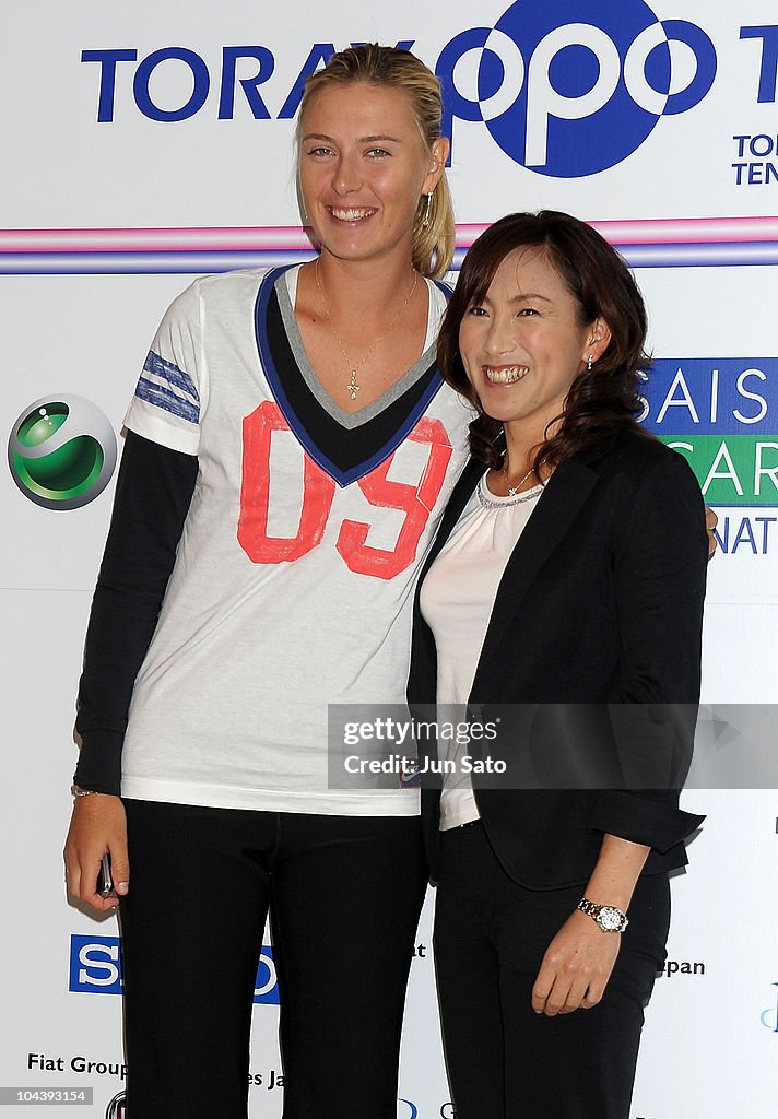 Toray Pan Pacific Open - Maria Sharapova Photo Call