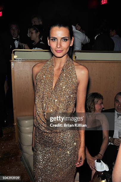 Model Fernanda Motta attends the 8th annual Brazil Foundation Gala after party at the Boom Boom Room on September 23, 2010 in New York City.