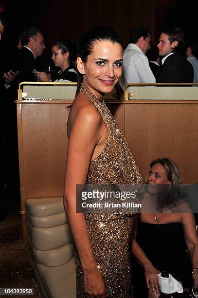 Model Fernanda Motta attends the 8th annual Brazil Foundation Gala after party at the Boom Boom Room on September 23, 2010 in New York City.