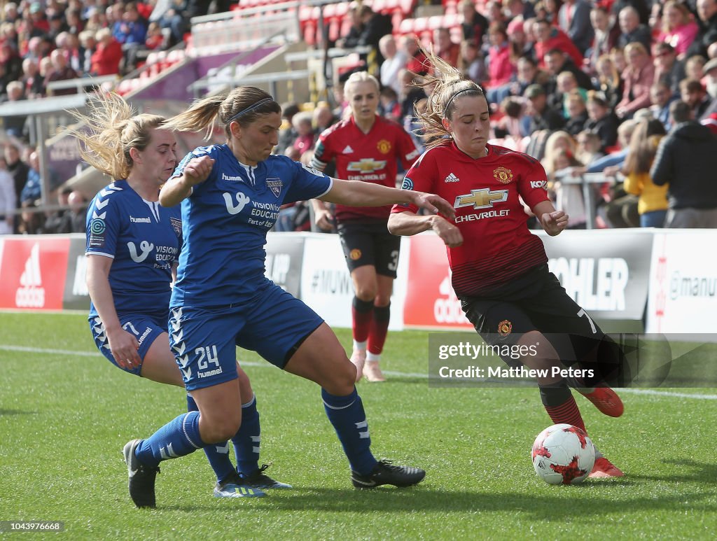 Manchester United Women v Durham Women: FA Continental Tyres League Cup