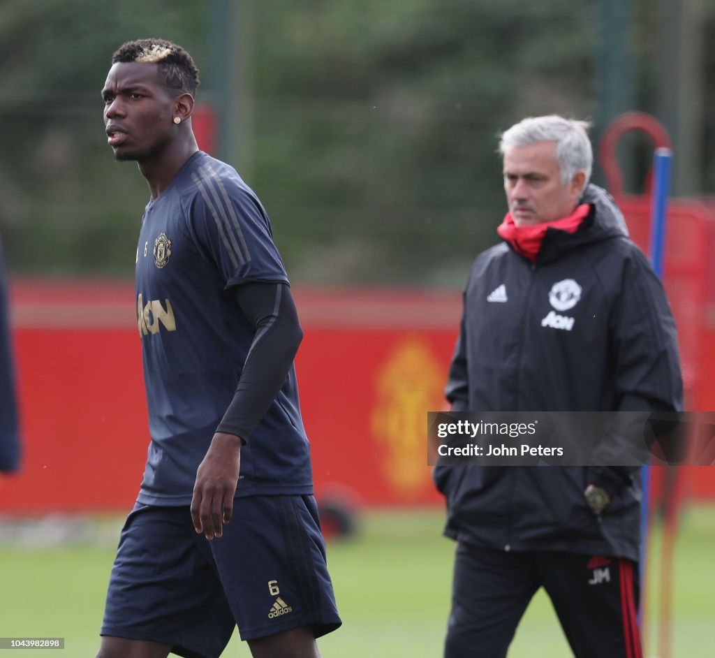 Manchester United Training and Press Conference