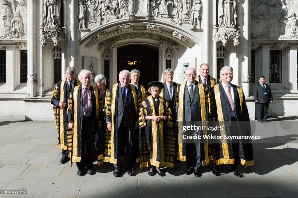 Annual Judges Service At Westminster Abbey
