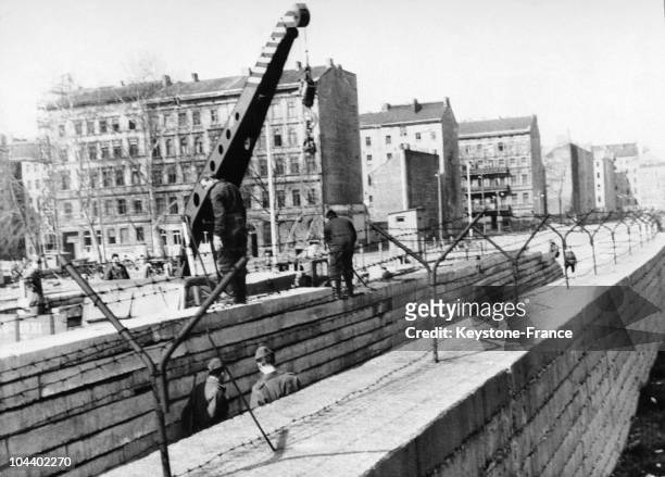 In August 1961, East Berlin and Soviet authorities prepared to close the border within Berlin. On August 15, a wall replaced the barbed wire and...