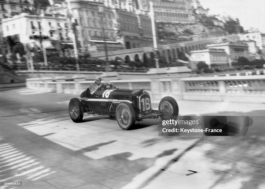 Monaco Grand Prix : Louis Chiron'S Car
