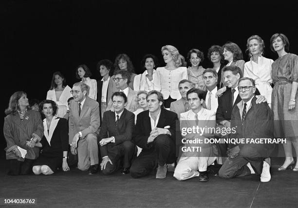 Actors , Jeanne Moreau, Fanny Ardant, Marie Dubois, Gérard Depardieu, Charles Aznavour, Jean-Pierre Léaud, Jean-Claude Brialy, Jean-Pierre Aumont,...