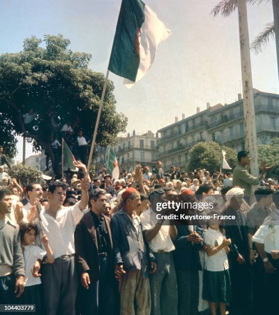 After the publication of the referendum's results, Algerians learned that the YES vote obtained 91.23% of the votes. Algeria gains independence while...