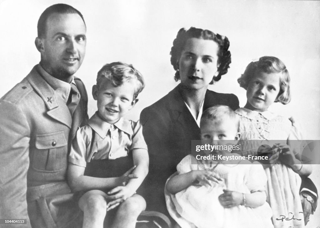 The Italian Royal Family Around 1941