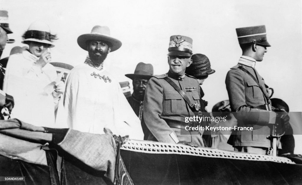 Haile Selassie And Vittorio-Emanuele Iii Between 1930 And 1935