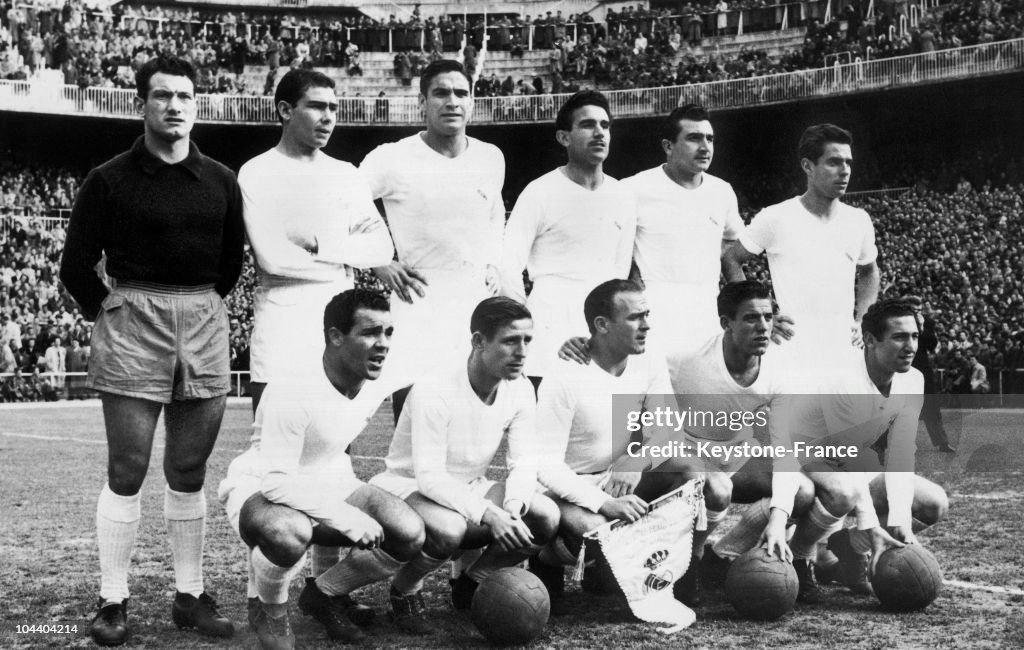 The Real Madrid Team Around 1957