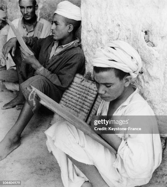 Students of a Koranic school in Toga, Algeria.