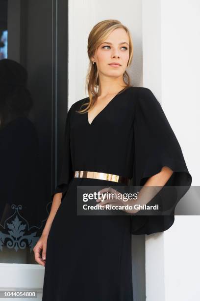 Actress Saskia Rosendahl is photographed for Self Assignment, on September, 2018 in Venice, Italy. . .