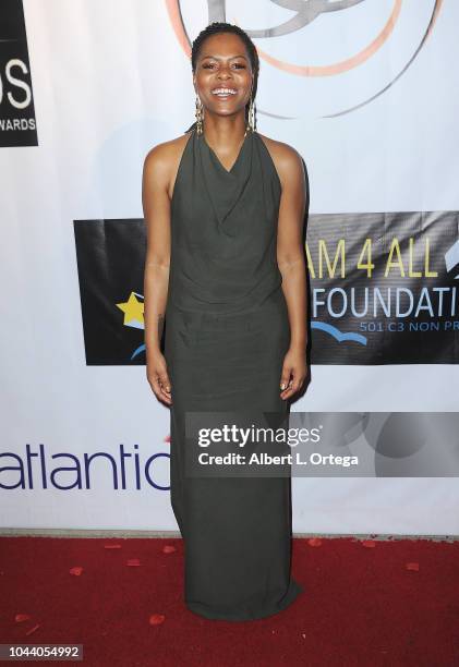 Rosa Veleno arrives for 2nd Annual HAPAwards held at Alex Theatre on September 30, 2018 in Glendale, California.