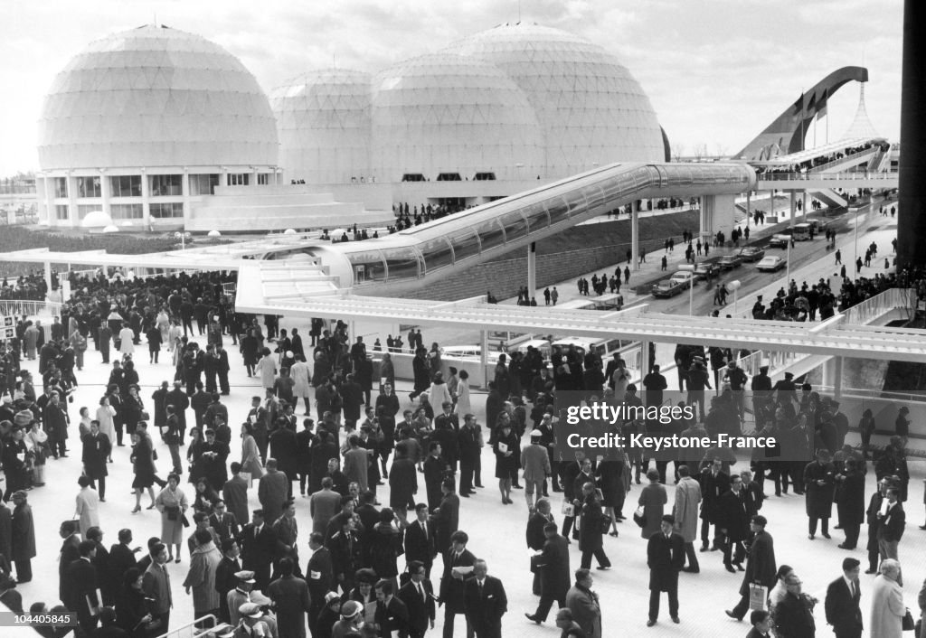 Thr French And Australian Pavilions Francais At The Expo Of Japan In 1970