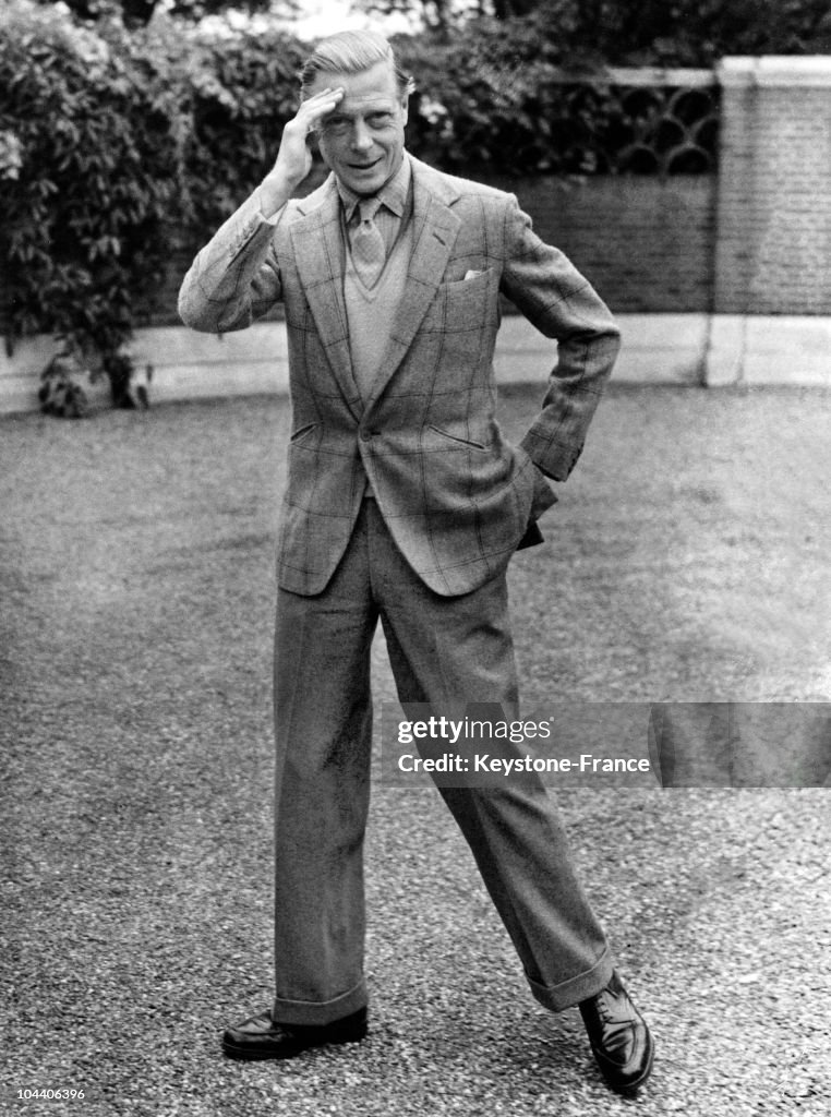 The Duke Of Windsor In Sunningdale In 1946