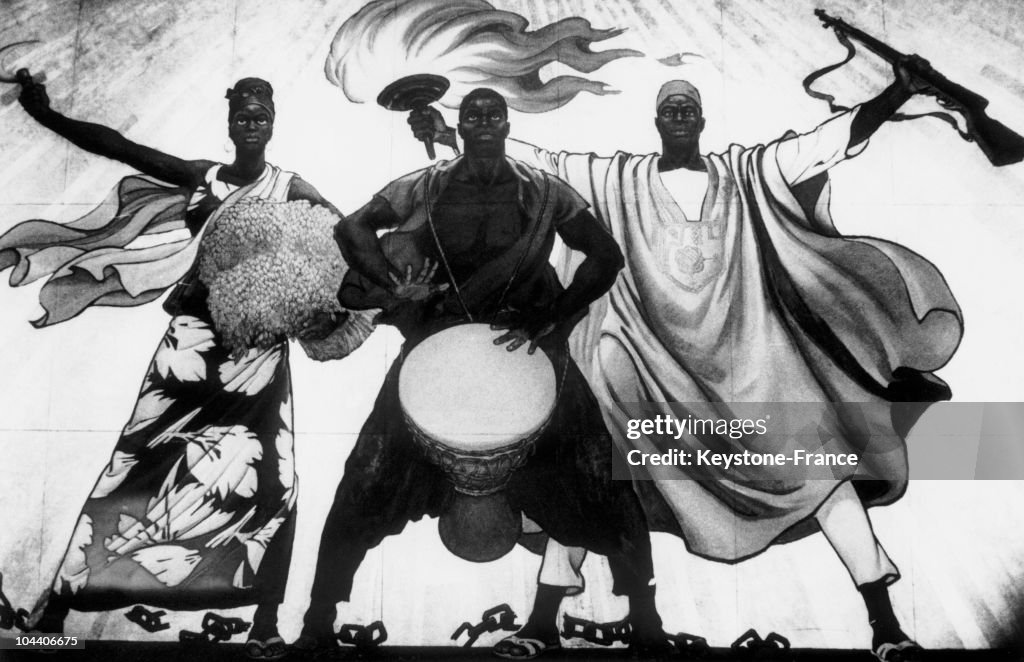 The Symbols Of Central Unity In Conakry In 1965