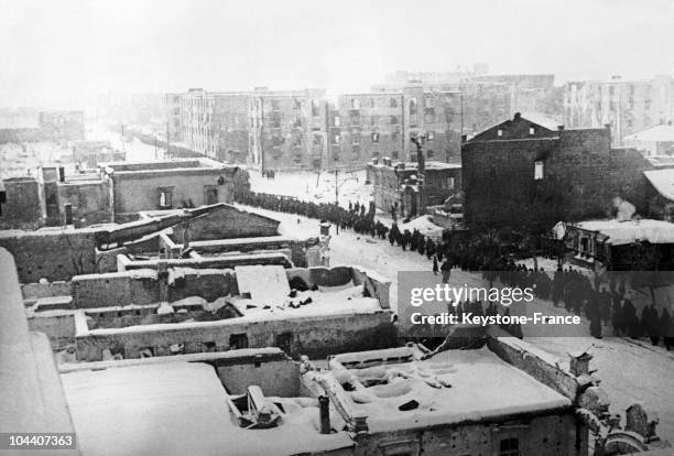 February 1943. After the surrender of Marshal Friedrich PAULUS's Germany Army in Stalingrad, hundreds of officers and rank and file prisoners...