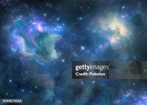 多彩多姿的被繪的星雲 多彩多姿的被繪的星雲