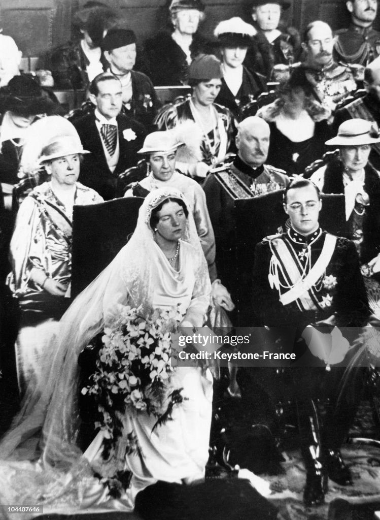 Wedding Of Princess Juliana Of Holland And Prince Bernhard At The Hague In 1937